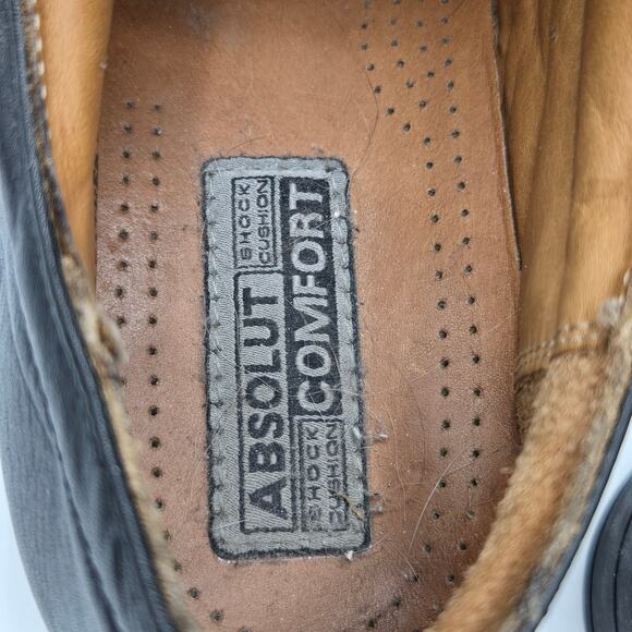 Italian Leather Dress Shoes Men’s 11 Leather Lined Comfort Oxfords Made Italy main image 11